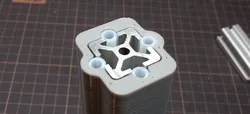 IDEA - connector for aluminum profiles, without screws