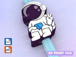Other STL indir - Straw Topper astronaut - TeoRk