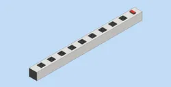 Power Strip - 9 Outlets
