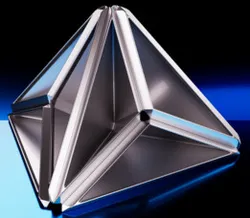 Pyramid shaped key tray 1
