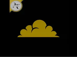 Simple Cloud Symbol - 2D Art