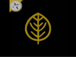 Simple Leaf Symbol - 2D Art