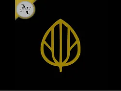 Simple Leaf Symbol - 2D Art