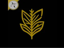 Simple Leaf Symbol - 2D Art