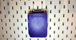 Skadis sewing organiser - sewing machine bobbin holder