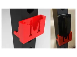 Squat Rack Phone Holder