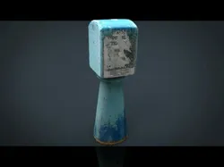 WATER SAMPLING STATION Low-poly 3D model