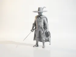 Zorro Figurine Movies & TV Collectible 3D Printable