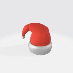 3D Santa Hat Christmas Holiday - Festive Winter Decoration