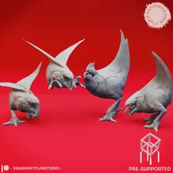 Abyssal Chicken Mob - Tabletop Miniatures (Pre-Supported)