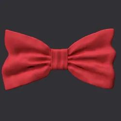 Bow tie 3D print model