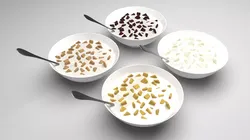 Bowl of Pillow Cereals 3D model