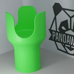 Car Cupholder Extension V2 for 36oz YETI, Stanley, Frank Green – Fits 70mm Car Cupholders | 3D Printable STL by PandaWorks