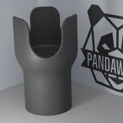Car Cupholder Extension V2 for 46oz YETI, Stanley, Frank Green – Fits 85mm Car Cupholders | 3D Printable STL by PandaWorks