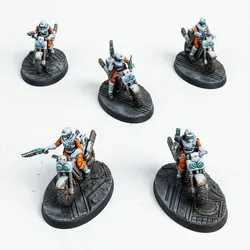 Combineer Raiders - human engineer bikers