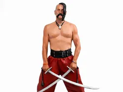 Cossack with Saber - Free 3D Print Model