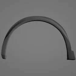 Fender edge trim Peugeot 2008