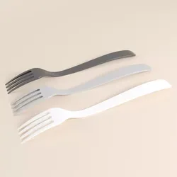 Forks plastic fork 3D model