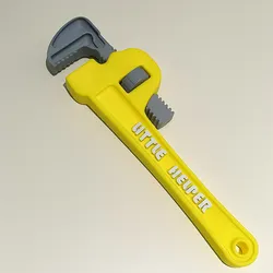 Functional Pipe Wrench Tool - bobbejaan spanner