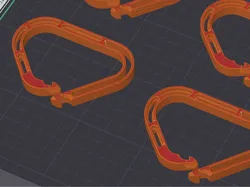 Medium Locking Carabiner - Free 3D Print Model