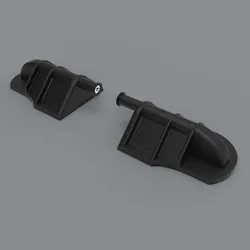 MG4 Parcel Shelf Rear Load Cover hinge L+R (modified reinforced part)