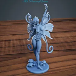 Rose Fairy – Enchanting Fantasy 3D Printable Miniature STL