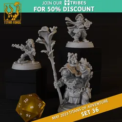 RPG - DnD Hero Characters - Titans of Adventure Set 36