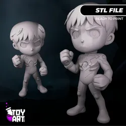 Shinji Ikari - Chibi STL Figure | Evangelion Ready to Print