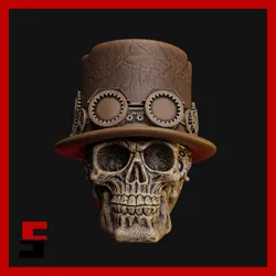 Steampunk Skull