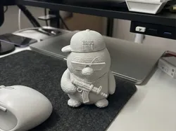 Thug Life Penguin | Tactical Streetwear Figurine - Free 3D Print Model