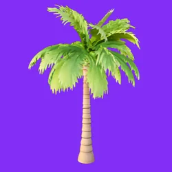 Voluminous Palm Tree