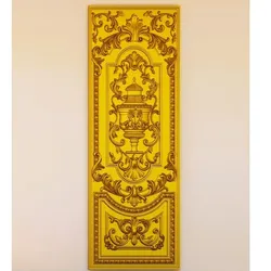 woodcarved door