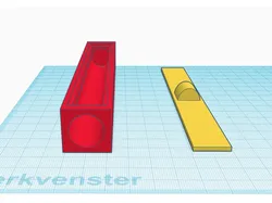 Ant single test tube holder with lid 16mm - Free 3D Print Model