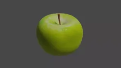 Apple 3D model