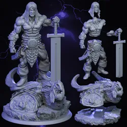 Barbarian on Dragon Head
