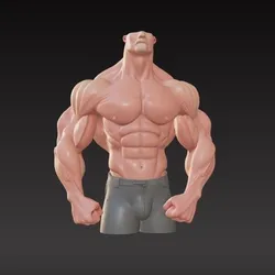 bodybuilder mannequin