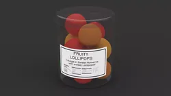 candies container 3D model