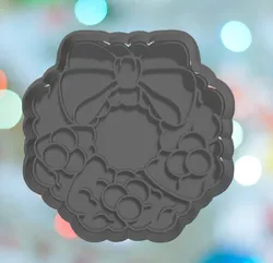 Christmas Wreath Cookie Cutter