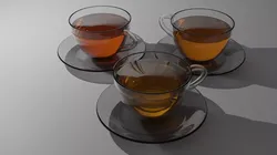 Cup of tea 3D model