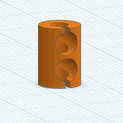 Curtain string fastener