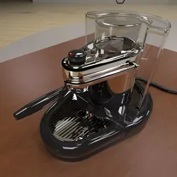 Espresso coffee maker 3D model