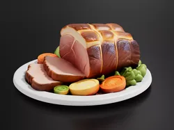 Food Traditional  Home FoodsRoast Beef 3D print model