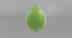 Green Lime Low-poly 3D model