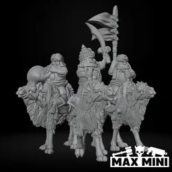 Halfling Sand Raider Camel Rider Command