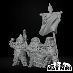 Halfling Sand Raider Veteran Command
