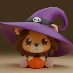 Halloween lion