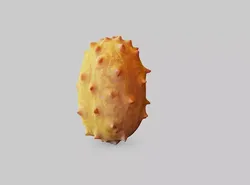 Kiwano Cucumis metuliferus 3D model