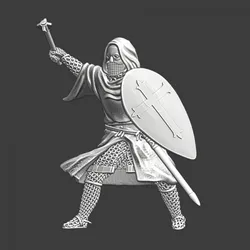 Leper Knight from the Lazarus Order with mace