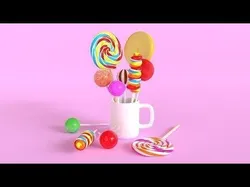 Lollipop 001 3D model