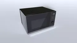 Microwave 1 Low-poly 3D model
